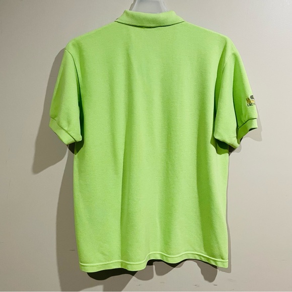LACOSTE GREEN MEN'S POLO SHIRT - Picture 9 of 9